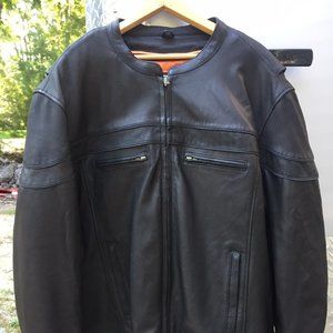 Men's Leather Motorcycle Jacket